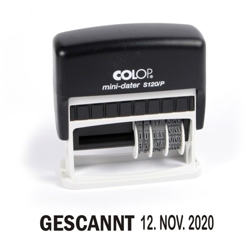 Gescannt colop s120 - s120/p, stempel