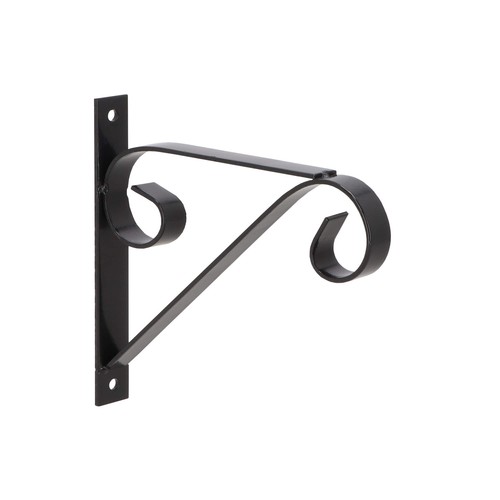 Wandhaken schnörkel aus eisen - wandhaken,