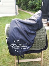 Euroriding Diamond Dressursattel mit Gummipad von Acavallo