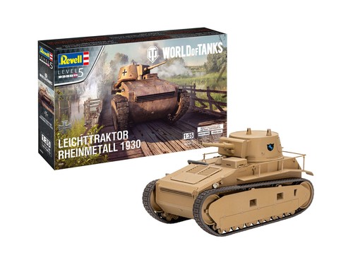 Revell leichttraktor panzer - leichttraktor,