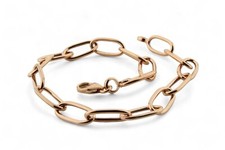 Kettenarmband ROSEGOLD 18kt. 750/1000 Zwangsmodell cm.19 Gewicht Gr.2,40