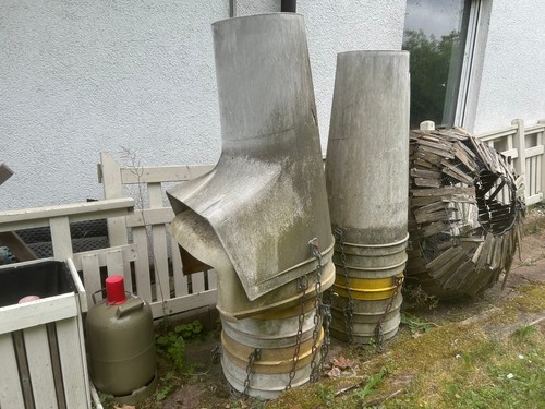 Bauschuttrutsche komplett - , –