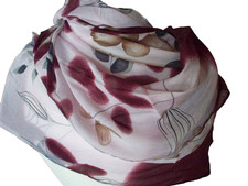 Luftiger Schal    von 3 Pagen   Mehrfarbig-Gemustert   Kombistark + Edel