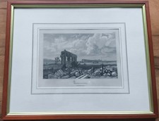 Stahlstich Ruinen von Tyros