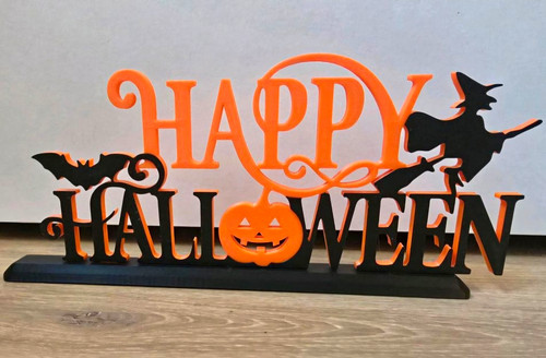 Happy halloween deko - happy,