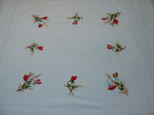 Kreuzstich Stickbild Blumen