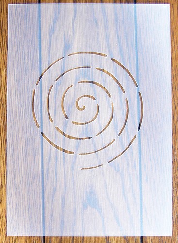 Spiral quilten schablone - quilten,