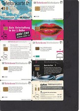 20 Telekom-Telefonkarten mit 9,60 Restguthaben, siehe Scan