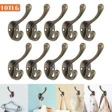 10 Tlg. Kleiderhaken Vintage