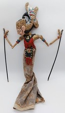 Stabpuppe Wayang Golek - Indonesien Java / Bali, ca. 54 cm hoch