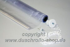 Ersatzvorhang Kassetten Duschrollo Seitenzug 134 cm Dekor nach Wahl -->ECO-DuR