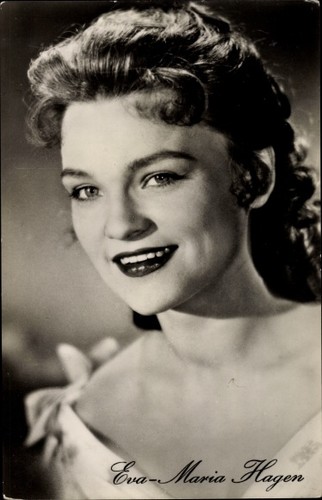 Schauspielerin eva maria - ak,