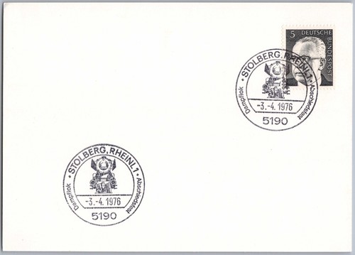 Karte sst sonderstempel - sst,