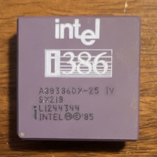 Intel i386dx prozessor 25 - intel, i386dx-25