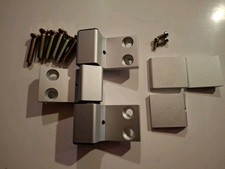  Hueck Tür Drehband 3 teilig EV1 Eloxiert 