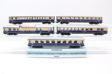 H0 Märklin 40850 DB Rheingold Wagen Set TIN PLATE AC OVP N113