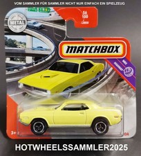 Matchbox 1970 plymouth cuda - matchbox, "1970