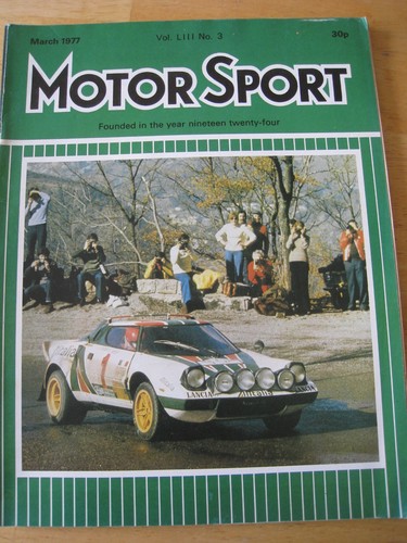 Motor sport mar 1977 - motor,