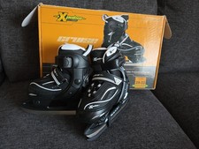 Schlittschuhe Freizeitschlittschuhe Neu Neuwertig Größe 29-32 Schwarz Weiss