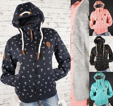 Damen Sweat Jacke Hoodie