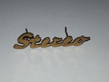 Emblem "Stereo" aus Körting