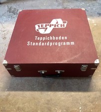 Vertreterkoffer Koffer vintage Teppich Vertreter 70er Jahre