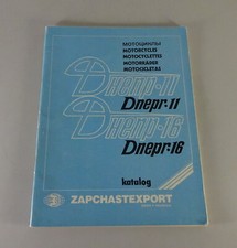 Teilekatalog / Ersatzteilliste Motorrad Dnepr 11 / 16 Stand 1987