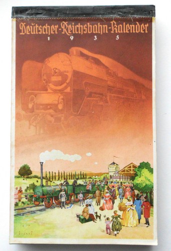 Deutscher reichsbahn kalender - deutscher, reichsbahn-kalender