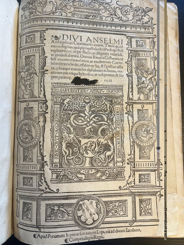 Post inkunabel 1533 divi - 1533,