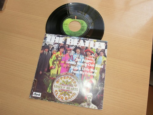 Single the beatles - single:,