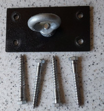 Boxing Stahl Drehbarer Hochleistungs Metal Boxsackhalter 13x7cm gebraucht