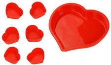 Herz Silikonbackform inkl