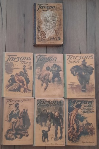 Tarzan bücher altdeutscher - tarzan, in