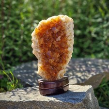 Budawi® XL Citrin Druse auf