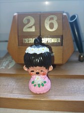 Sekuguchi, Monchichi Figur, Japan, 1979, Braut, 5-6cm