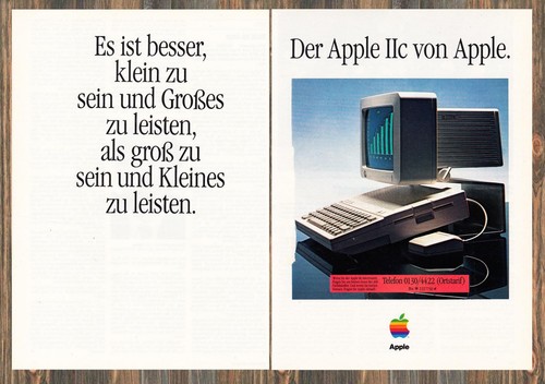 Apple iic reklame - apple,