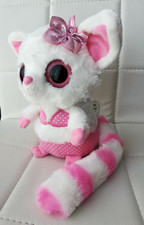 Aurora World YooHoo & Friends Lemur Pammee Hübsch Stofftier große Augen wie neu