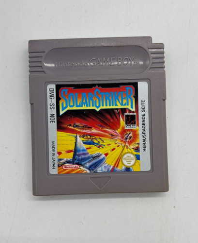 Nintendo gameboy solar striker - gameboy,