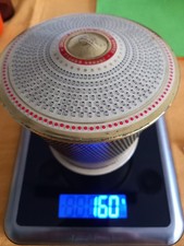 Blechdose Kaffeedose Jacobs Kaffee wunderbar Goldfarben 160g ca 11,5cn Vintage