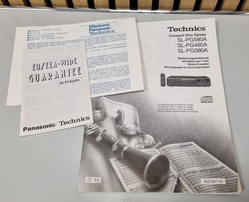 Technics pg580a - technics, cd