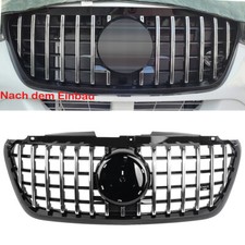 GT Panamericana Grill passend für Mercedes Sprinter W907 B907 B910 chrom schwarz