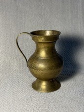 Antiker Vintage Messing Krug