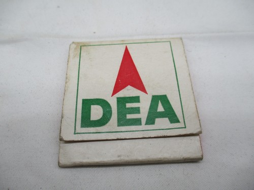 Vintage streichholzheft dea - streichholzheft, „dea