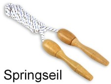 modernes Springseil Skipping