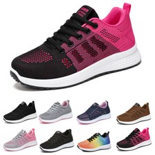 Damen Laufschuhe Turnschuhe Sneaker Atmungsaktiv Joggingschuhe Gym Walkingschuhe