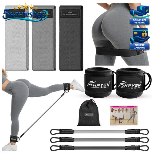 Fitnessbänder set stoff - fitnessbänder,