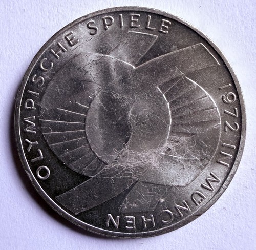 Brd 1972 gedenkmünze - dm,