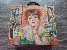 Truhe Blech Kunstkoffer Koffer Renoir Lebkuchen Schmidt Plätzchen Weihnachten