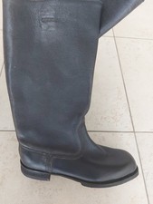 DDR Polizei NVA Leder Stiefel