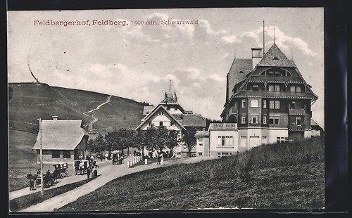 Ansichtskarte feldberg - ansichtskarte,